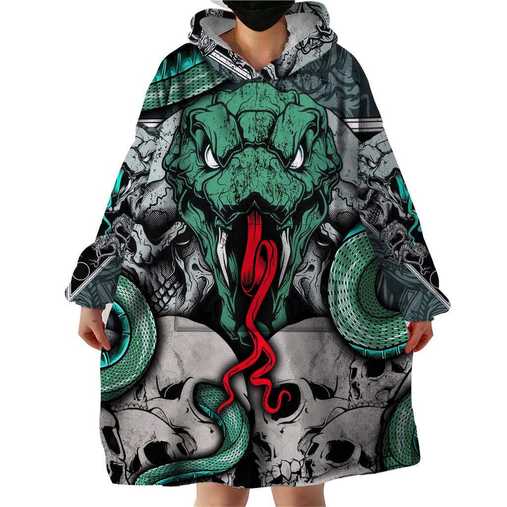 infernal-trio-wearable-blanket-hoodie-skull-viper-and-sinister-snake