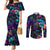 this-beauty-is-a-beast-couples-matching-mermaid-dress-and-long-sleeve-button-shirts