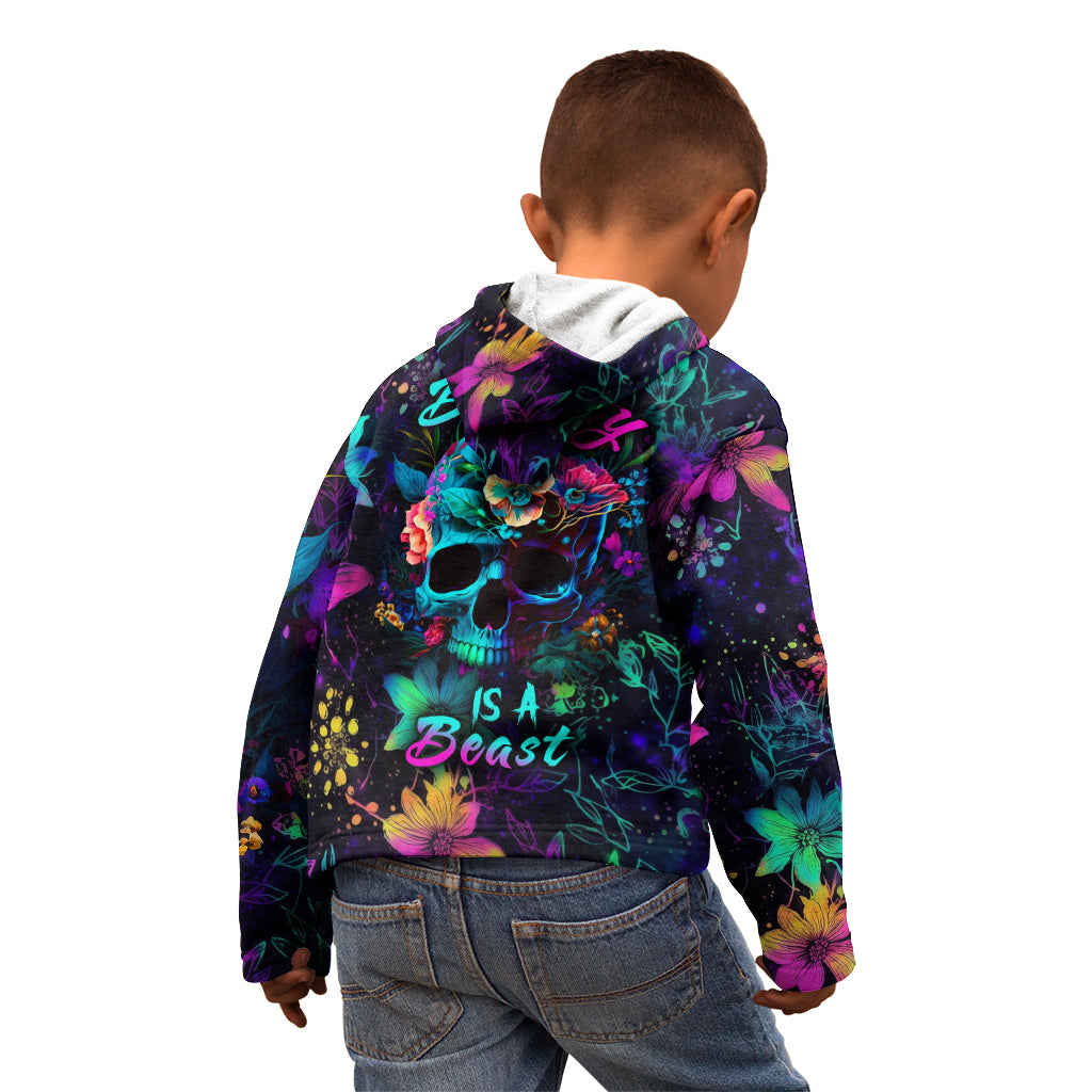 this-beauty-is-a-beast-kid-hoodie