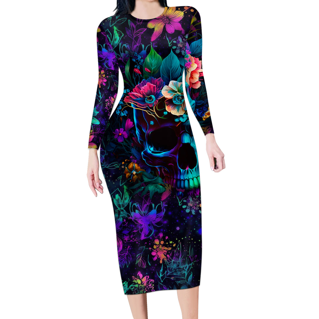 this-beauty-is-a-beast-long-sleeve-bodycon-dress