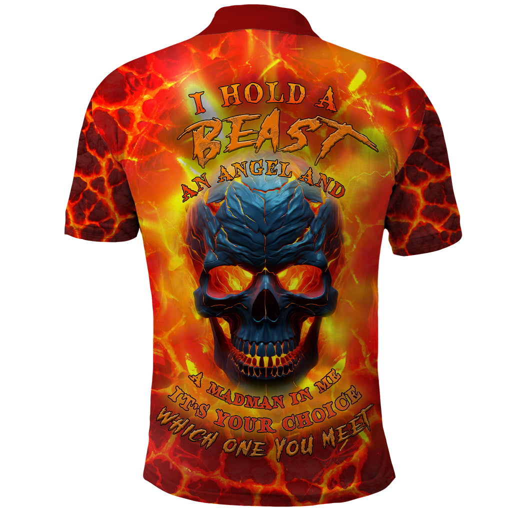 i-hold-a-beast-an-angel-and-a-madman-in-me-polo-shirt