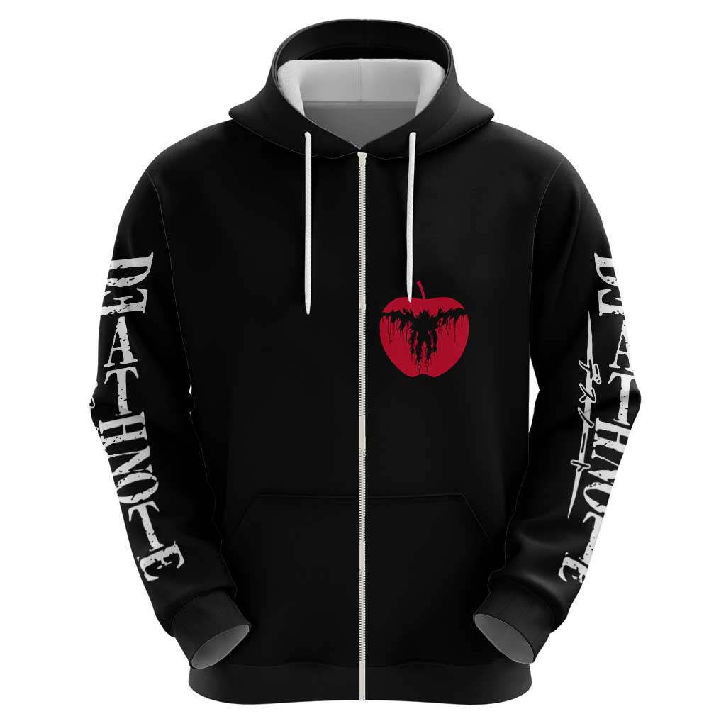 Light Yagami Death Note Hoodie Anime Mix Manga Style