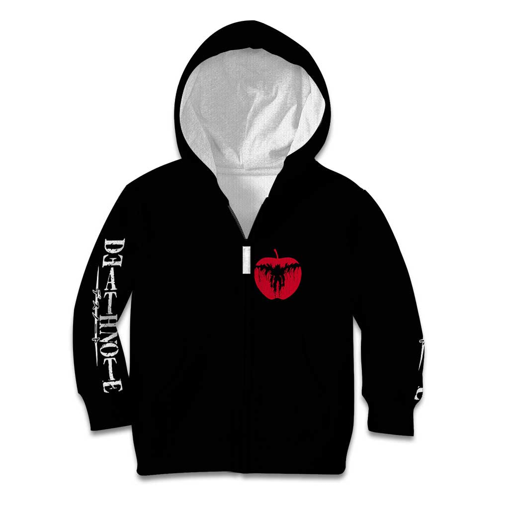 Light Yagami Death Note Kid Hoodie Anime Mix Manga Style