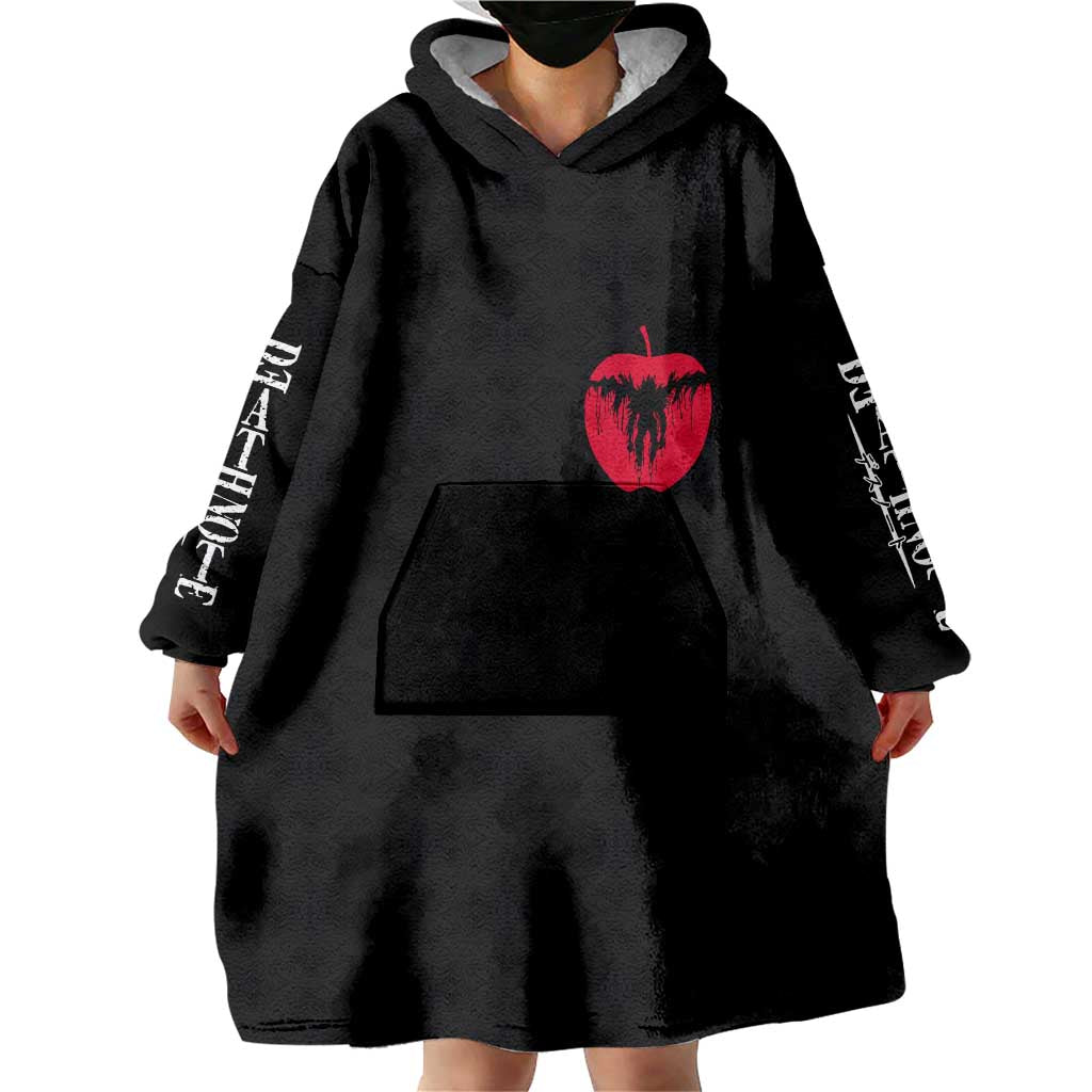 Light Yagami Death Note Wearable Blanket Hoodie Anime Mix Manga Style