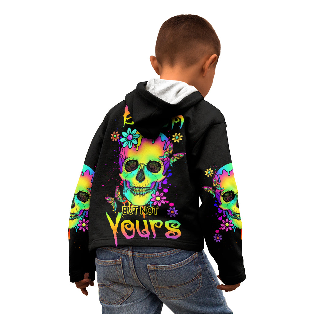 yes-im-a-b-but-not-yours-kid-hoodie