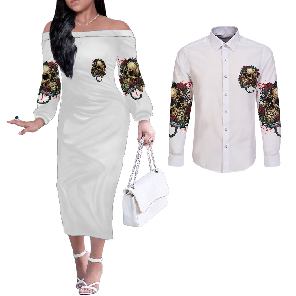 underestimate-me-thatll-be-fun-couples-matching-off-the-shoulder-long-sleeve-dress-and-long-sleeve-button-shirt