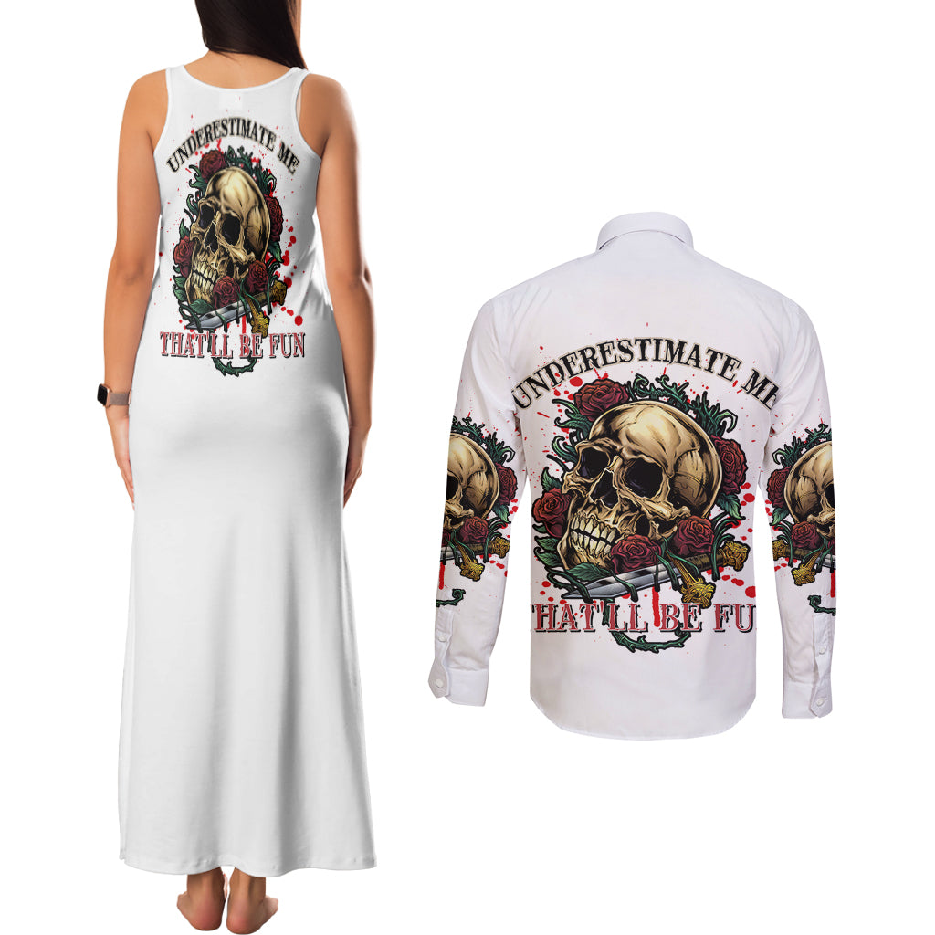 underestimate-me-thatll-be-fun-couples-matching-tank-maxi-dress-and-long-sleeve-button-shirt