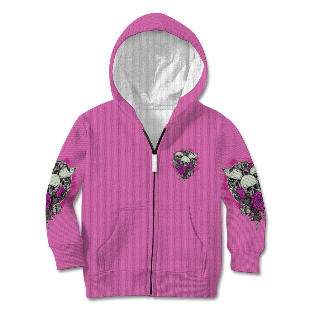 stuck-between-idk-idc-and-idgaf-pink-kid-hoodie
