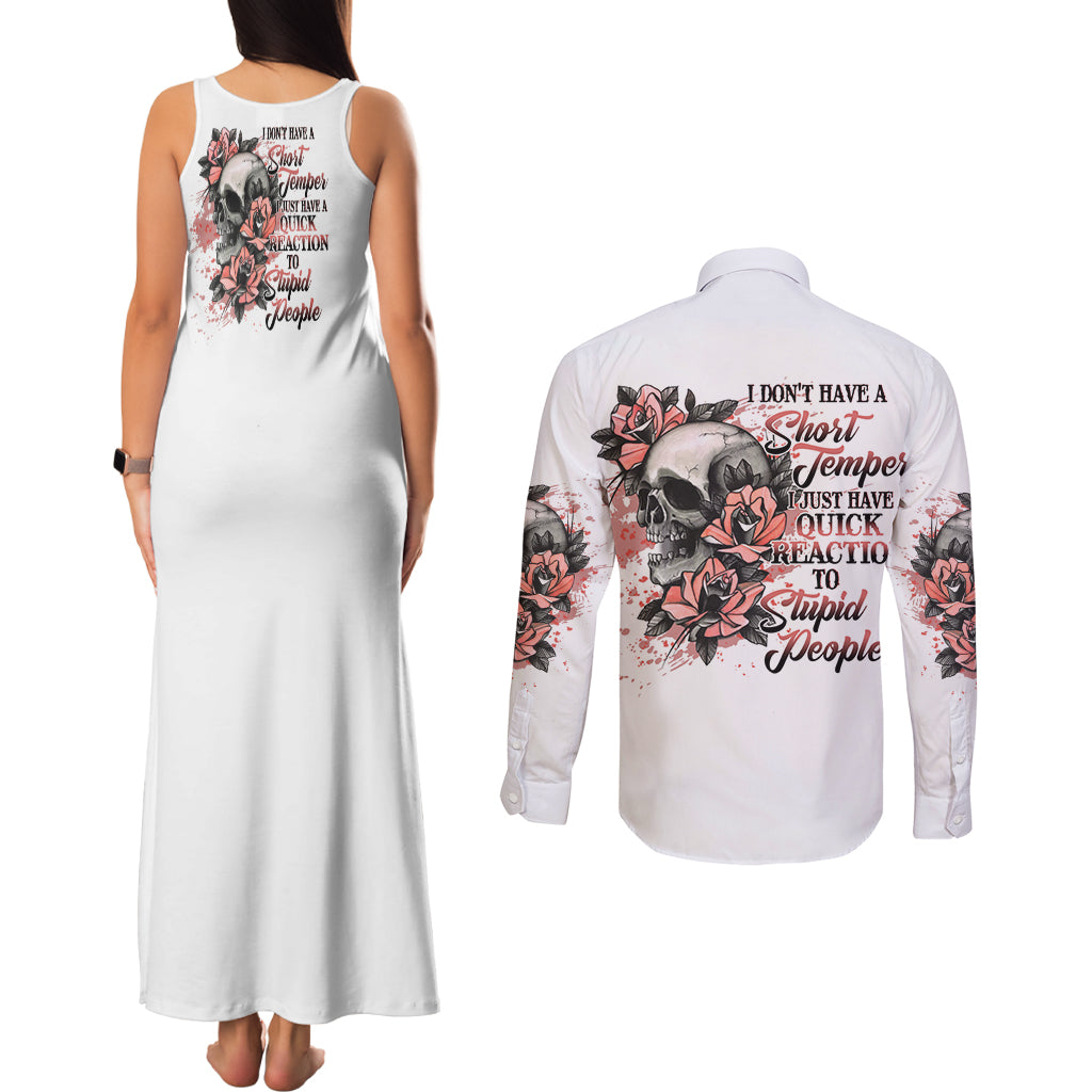 i-dont-have-a-short-temper-couples-matching-tank-maxi-dress-and-long-sleeve-button-shirt