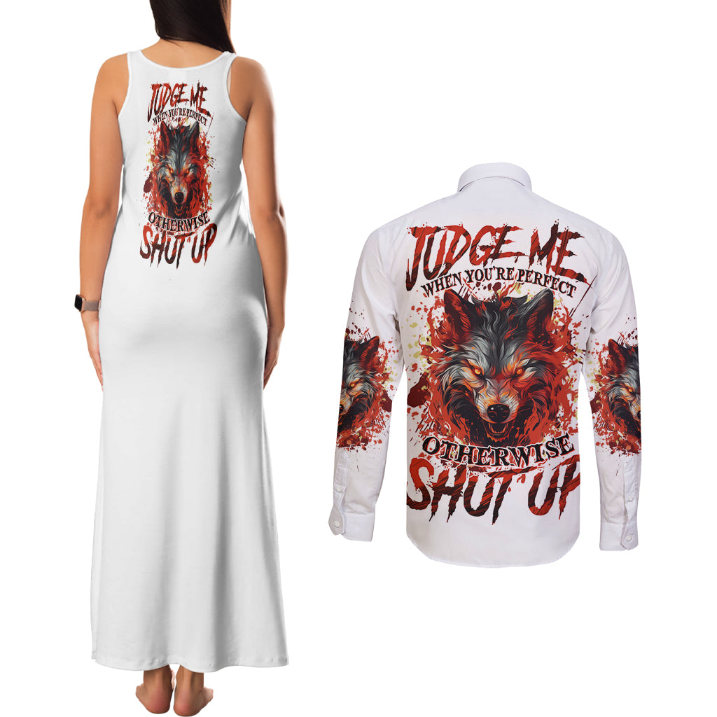 judge-me-when-wolf-couples-matching-tank-maxi-dress-and-long-sleeve-button-shirt