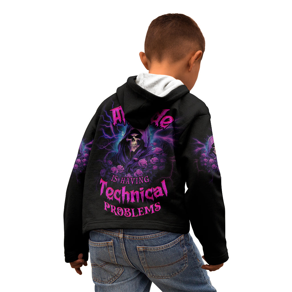 my-attitude-is-having-technical-problems-kid-hoodie