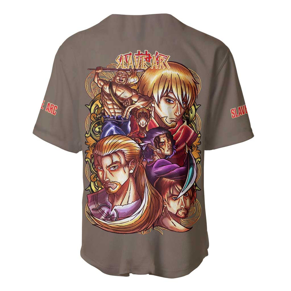Slave Arc Vinland Saga Baseball Jersey Japan Anime Style