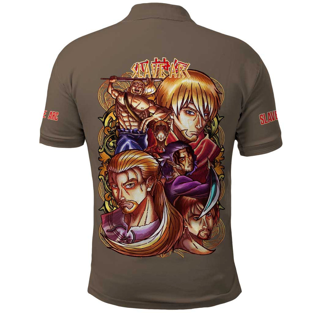 Slave Arc Vinland Saga Polo Shirt Japan Anime Style
