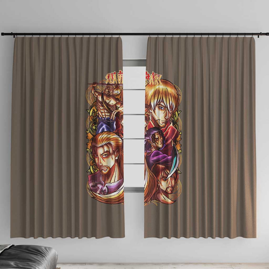 Slave Arc Vinland Saga Window Curtain Japan Anime Style