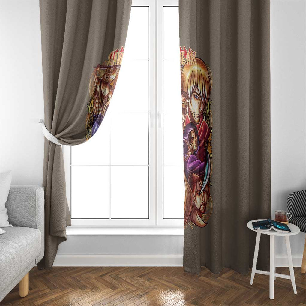 Slave Arc Vinland Saga Window Curtain Japan Anime Style