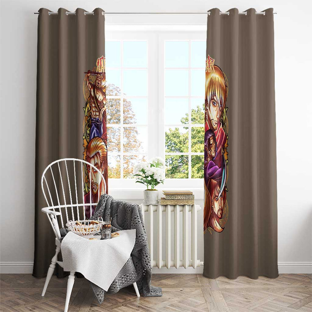 Slave Arc Vinland Saga Window Curtain Japan Anime Style