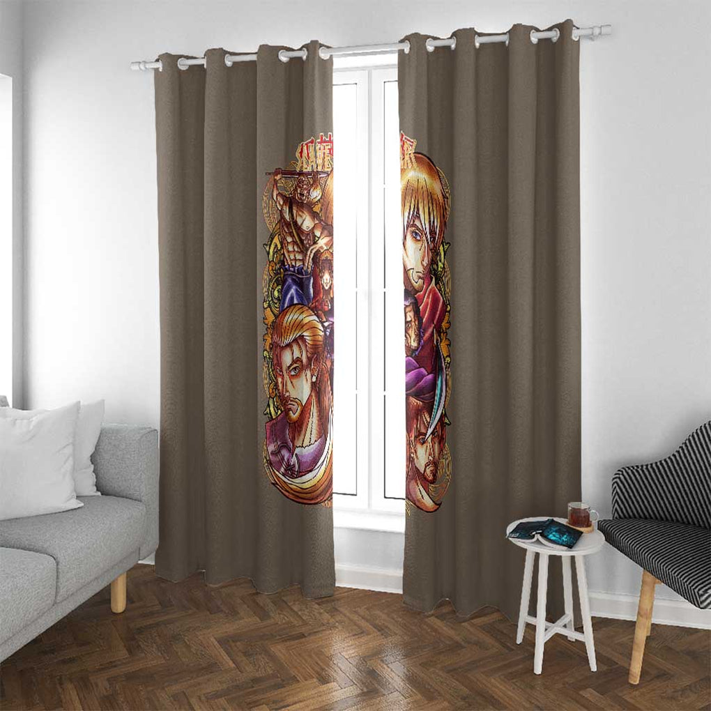 Slave Arc Vinland Saga Window Curtain Japan Anime Style