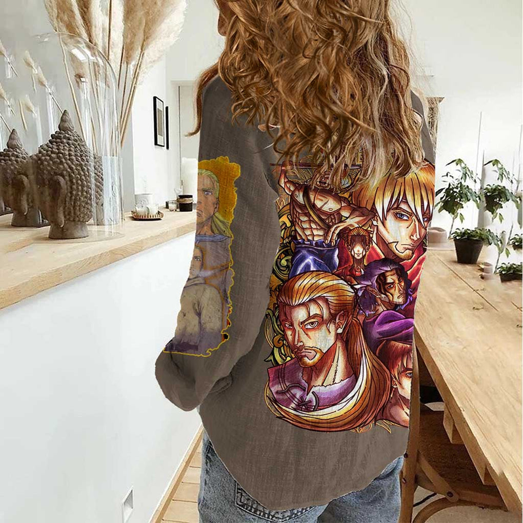 Slave Arc Vinland Saga Women Casual Shirt Japan Anime Style