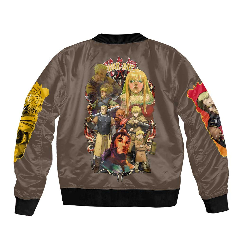 War Arc Vinland Saga Bomber Jacket Japan Anime Style
