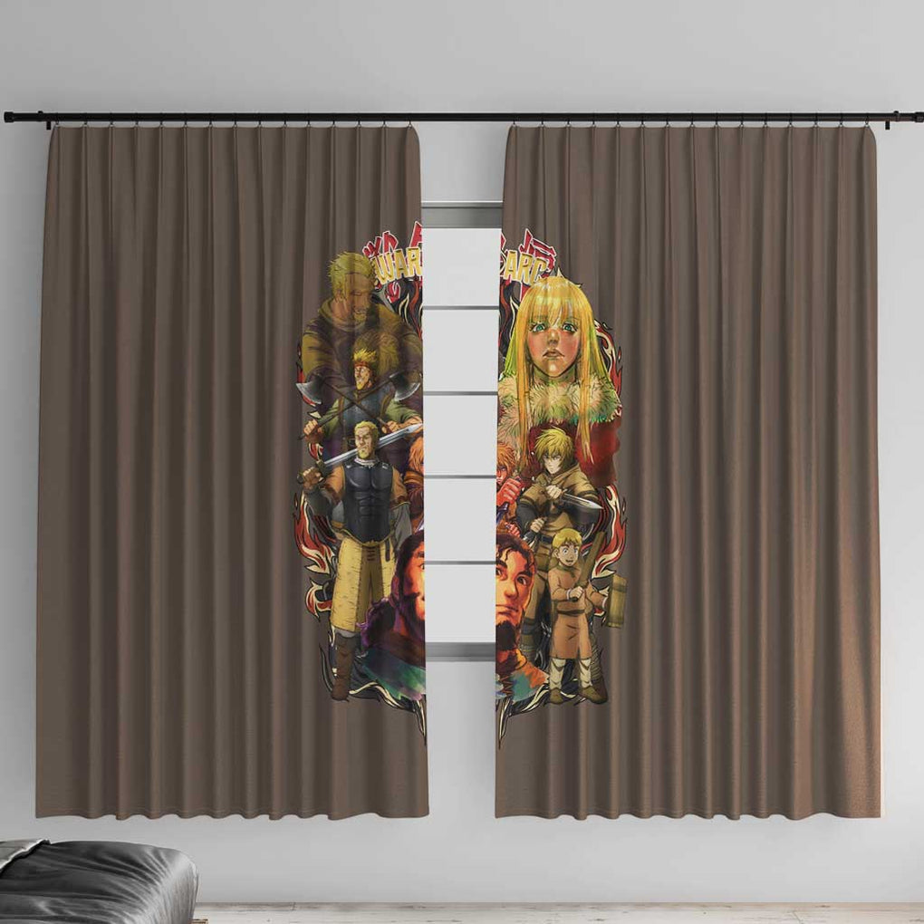 War Arc Vinland Saga Window Curtain Japan Anime Style