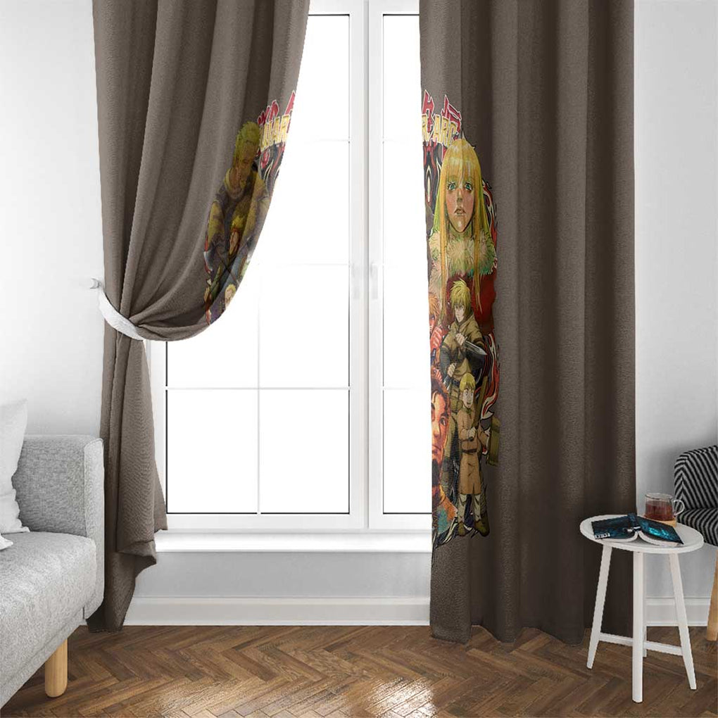 War Arc Vinland Saga Window Curtain Japan Anime Style