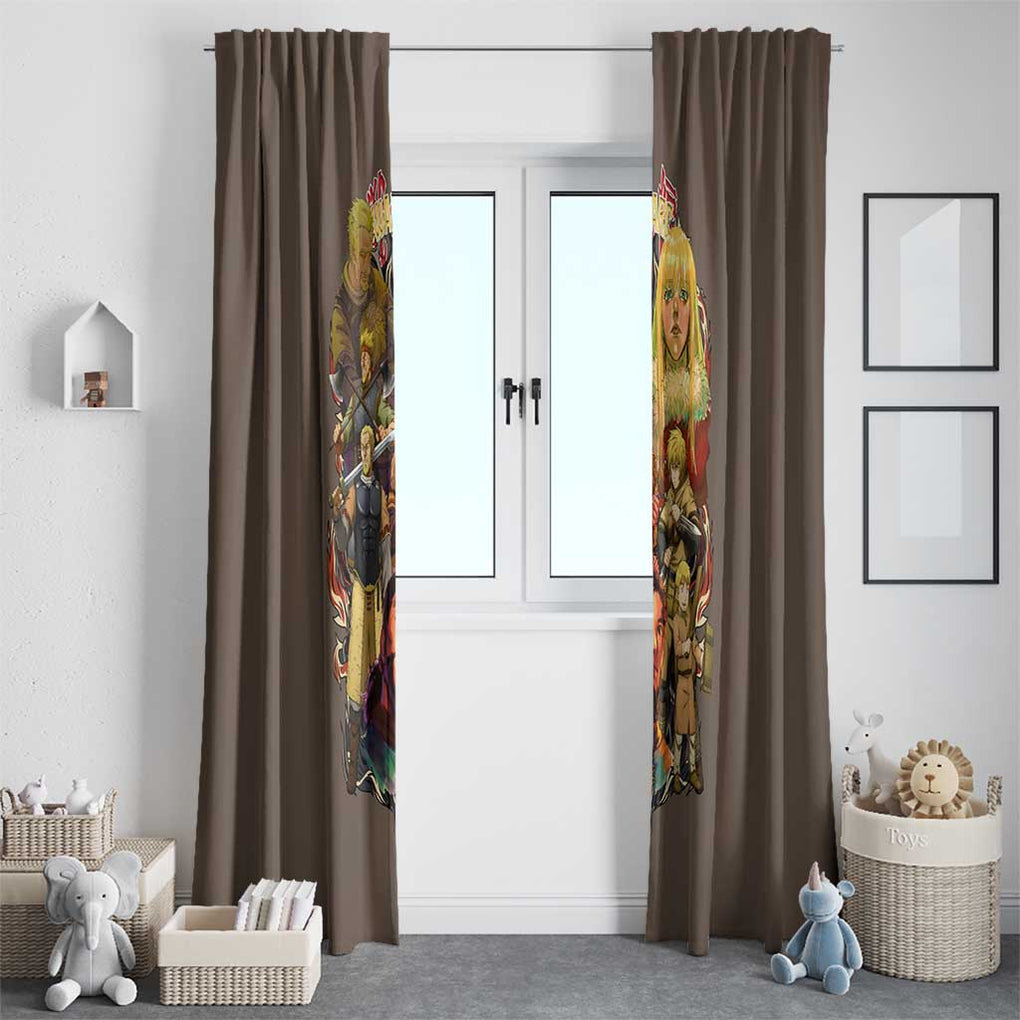 War Arc Vinland Saga Window Curtain Japan Anime Style