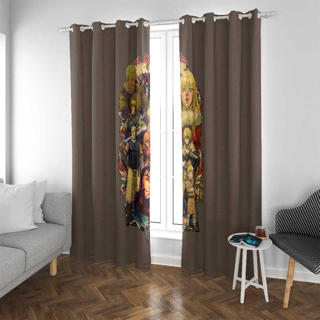 War Arc Vinland Saga Window Curtain Japan Anime Style