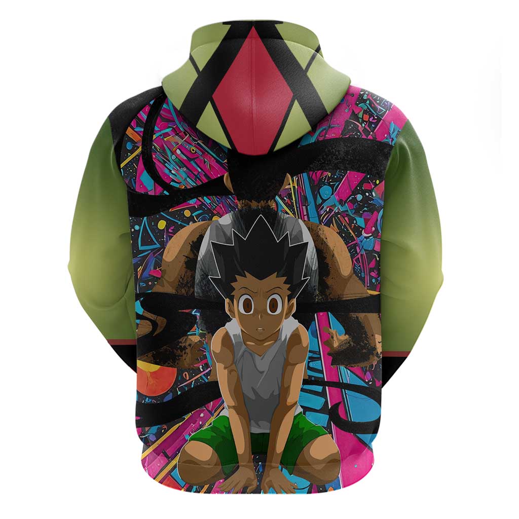 Trippy Gon Freecss Hunter X Hunter Hoodie Trippy Mix Anime Style - The Mazicc