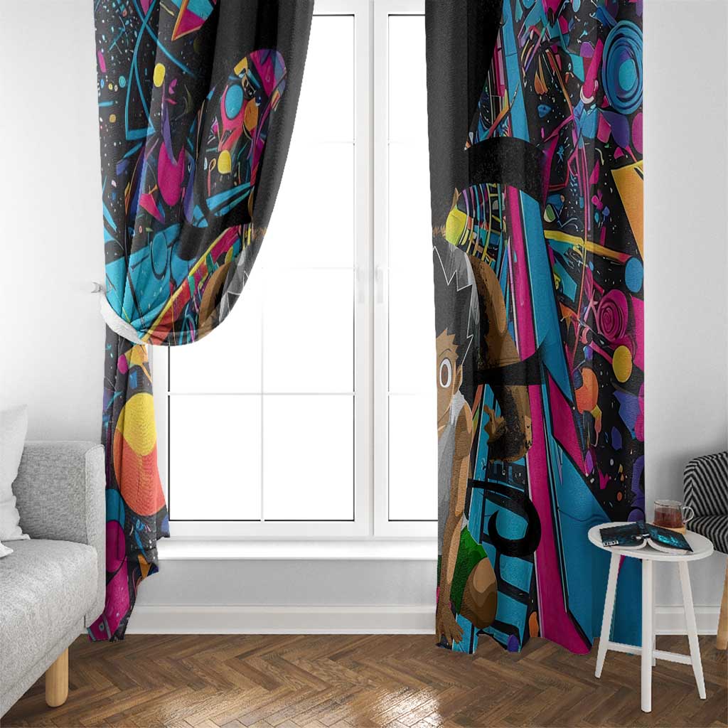 Trippy Gon Freecss Hunter X Hunter Window Curtain Trippy Mix Anime Style - The Mazicc