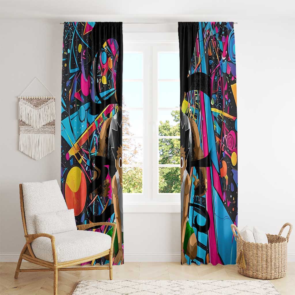Trippy Gon Freecss Hunter X Hunter Window Curtain Trippy Mix Anime Style - The Mazicc