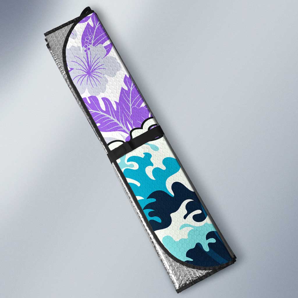 Frieza Dragon Ball Summer Theme Auto Sun Shade with Volleyball Floral Shirt and Shenron Tropical Design - The Mazicc