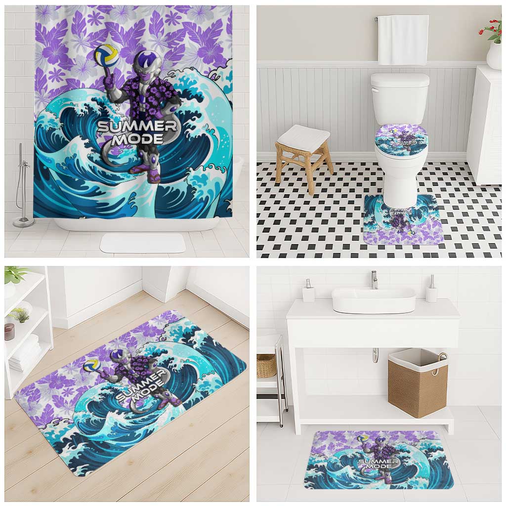 Frieza Dragon Ball Summer Theme Bathroom Set with Volleyball Floral Shirt and Shenron Tropical Design - The Mazicc