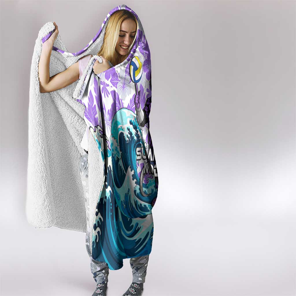 Frieza Dragon Ball Summer Theme Hooded Blanket with Volleyball Floral Shirt and Shenron Tropical Design - The Mazicc