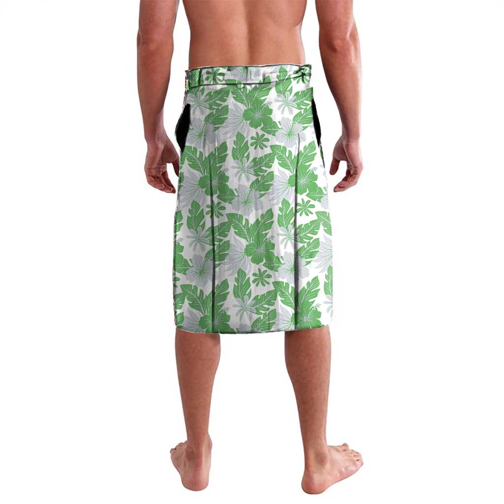 Piccolo Dragon Ball Summer Theme Lavalava with Tropical Shirt Shenron Background and Ocean Wave Design - The Mazicc
