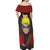 Sage - Naruto Off Shoulder Maxi Dress