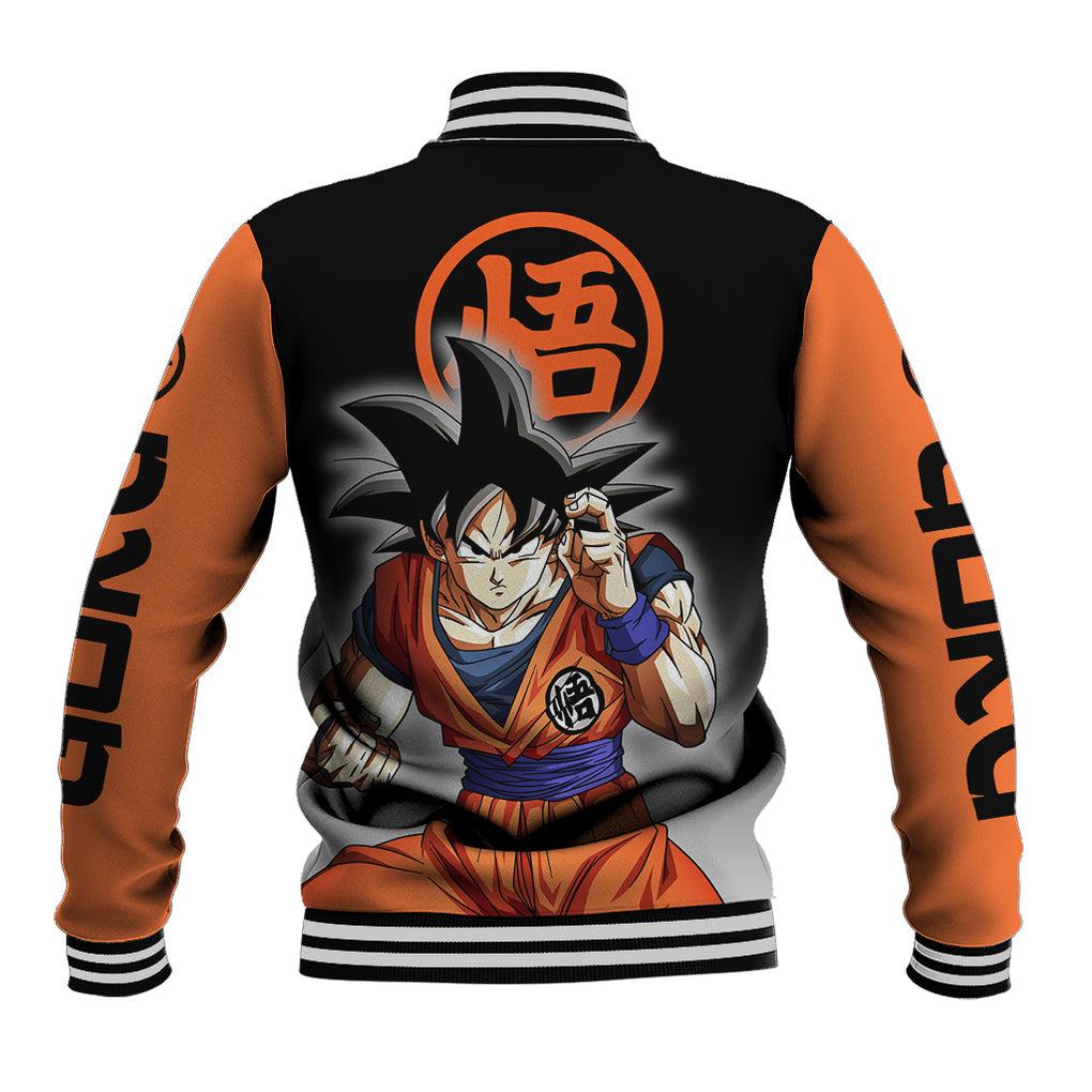 Z Goku Anime Dragon Ball Baseball Jacket