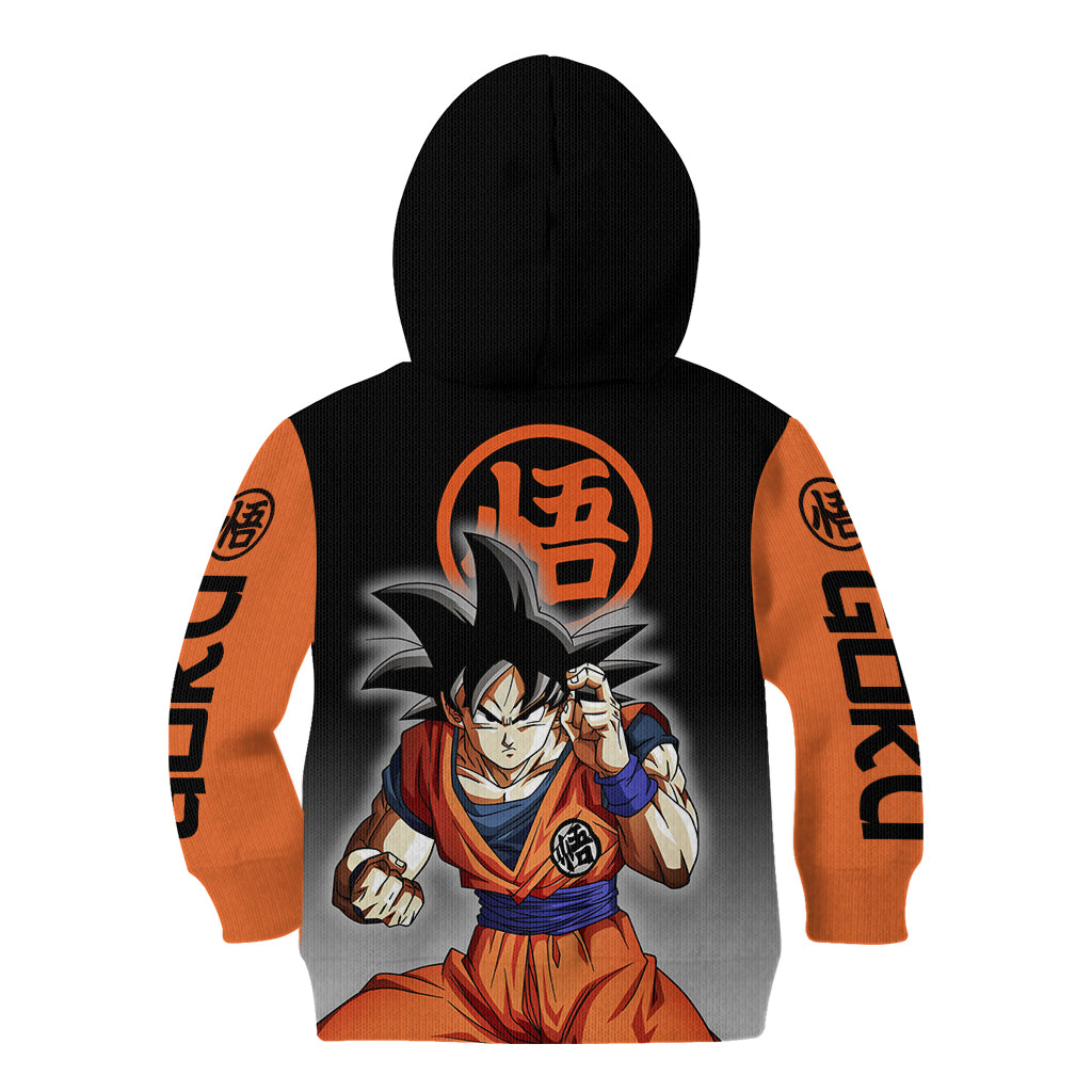 Z Goku Anime Dragon Ball Kid Hoodie