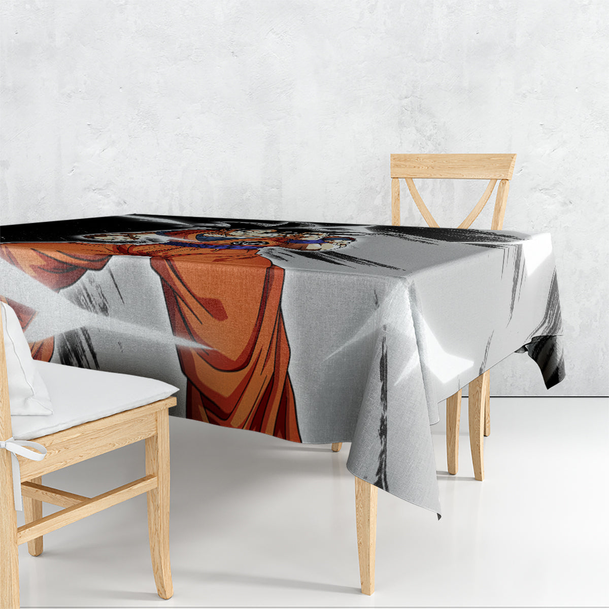 Z Goku Anime Dragon Ball Tablecloth