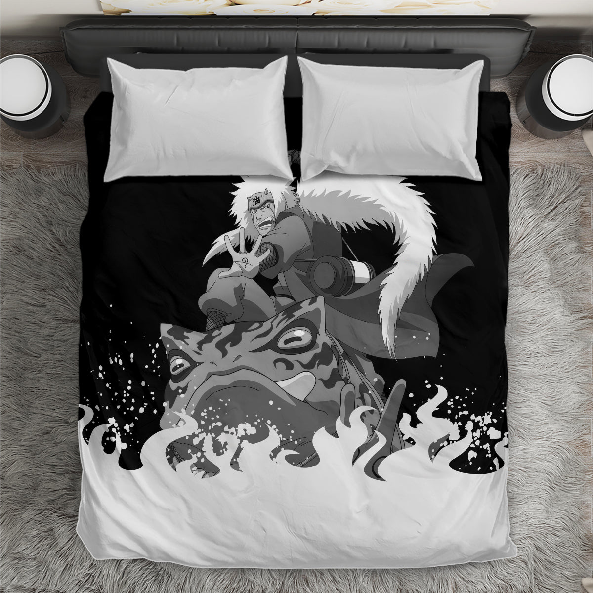 Jiraiya Anime Mixed Bedding Set