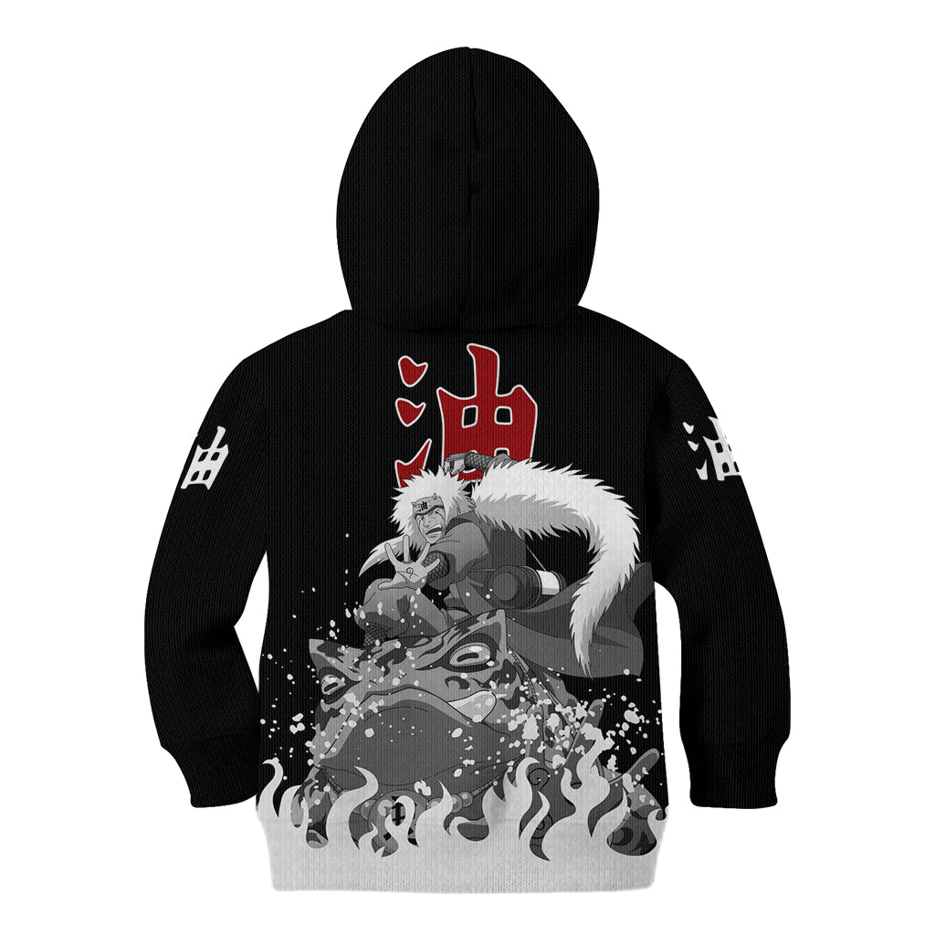 Jiraiya Anime Mixed Kid Hoodie