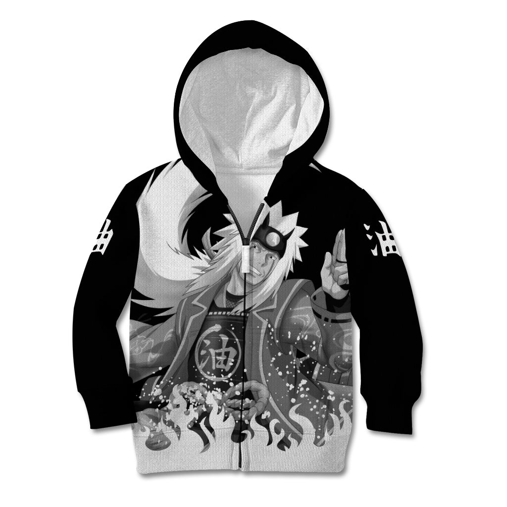 Jiraiya Anime Mixed Kid Hoodie