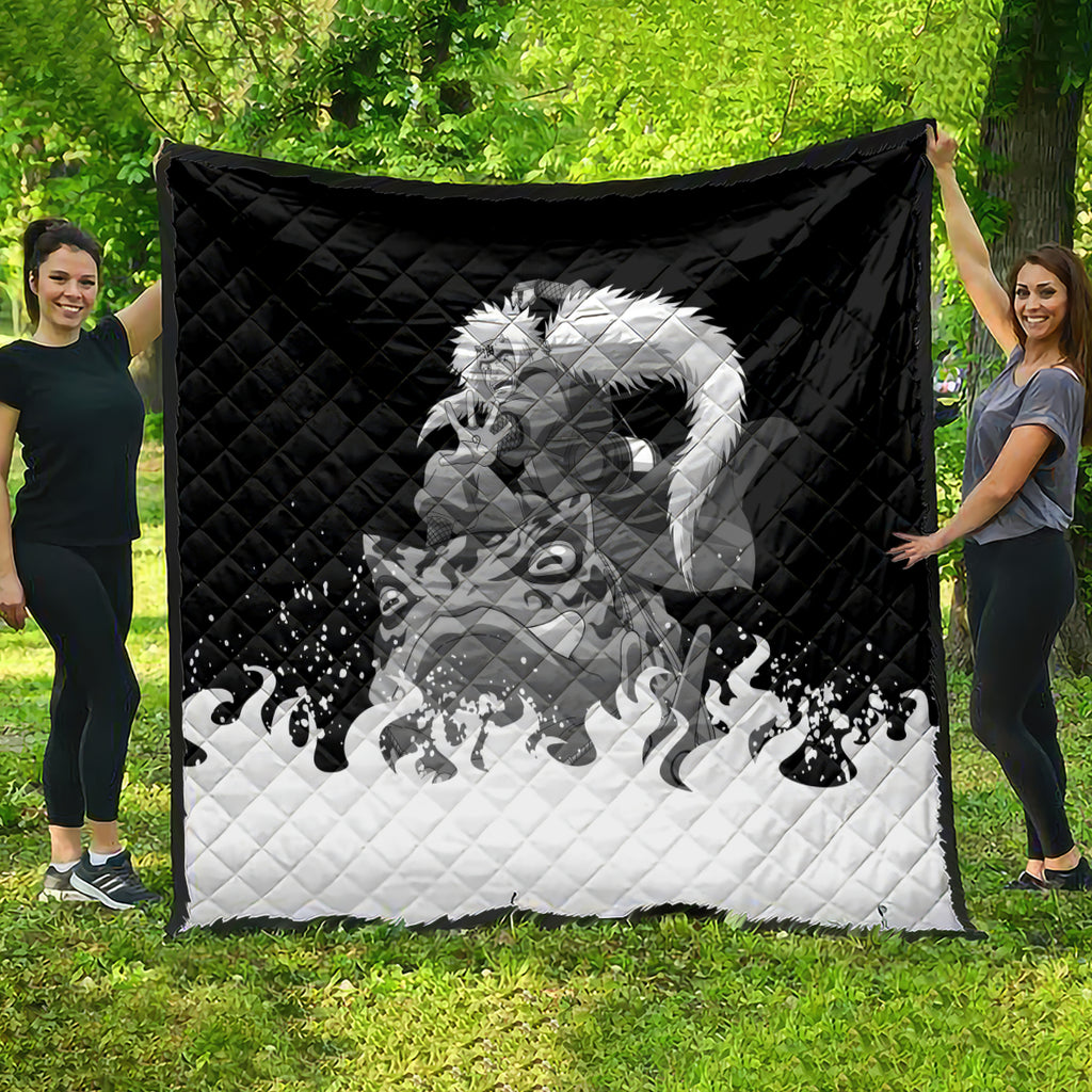 Jiraiya Anime Mixed Quilt