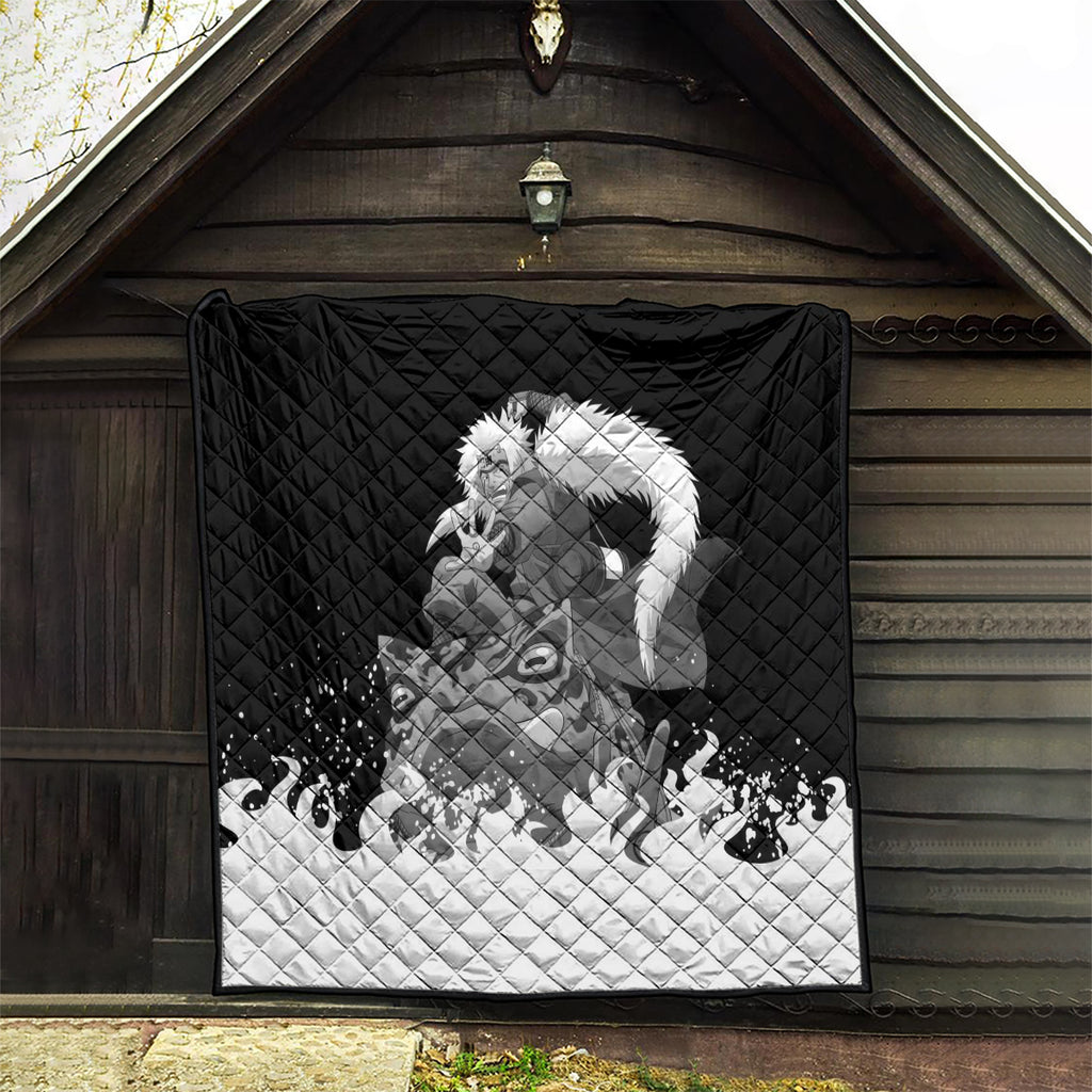 Jiraiya Anime Mixed Quilt