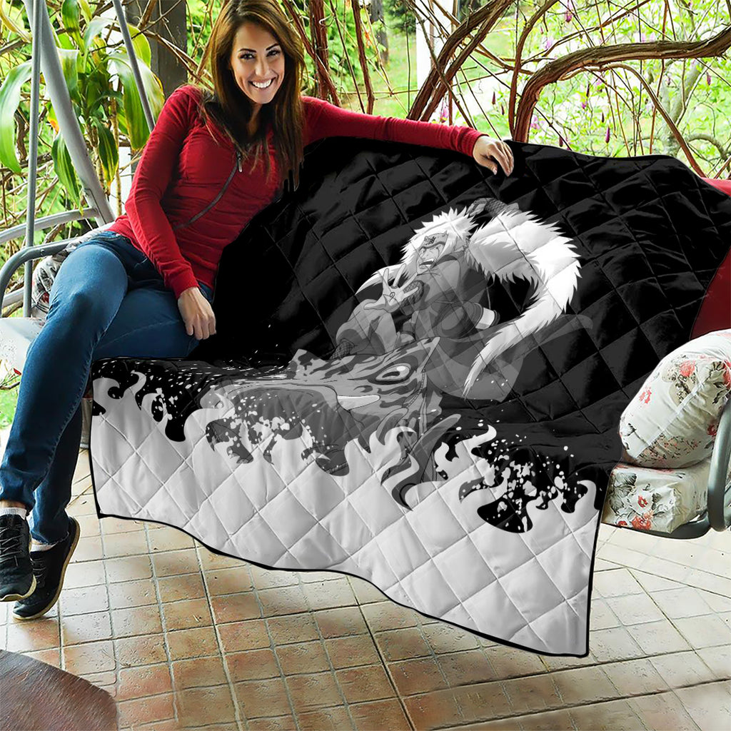 Jiraiya Anime Mixed Quilt