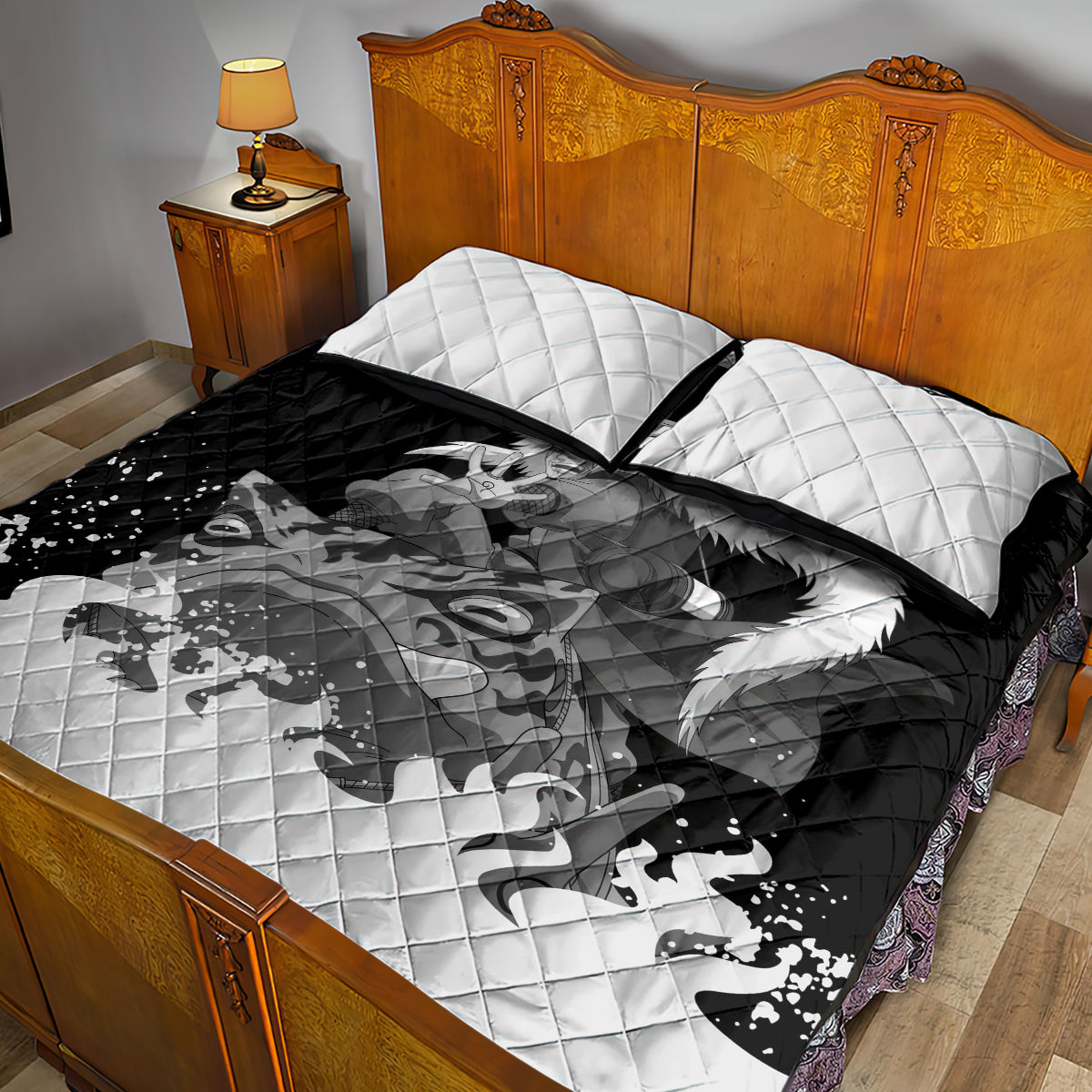 Jiraiya Anime Mixed Quilt Bed Set