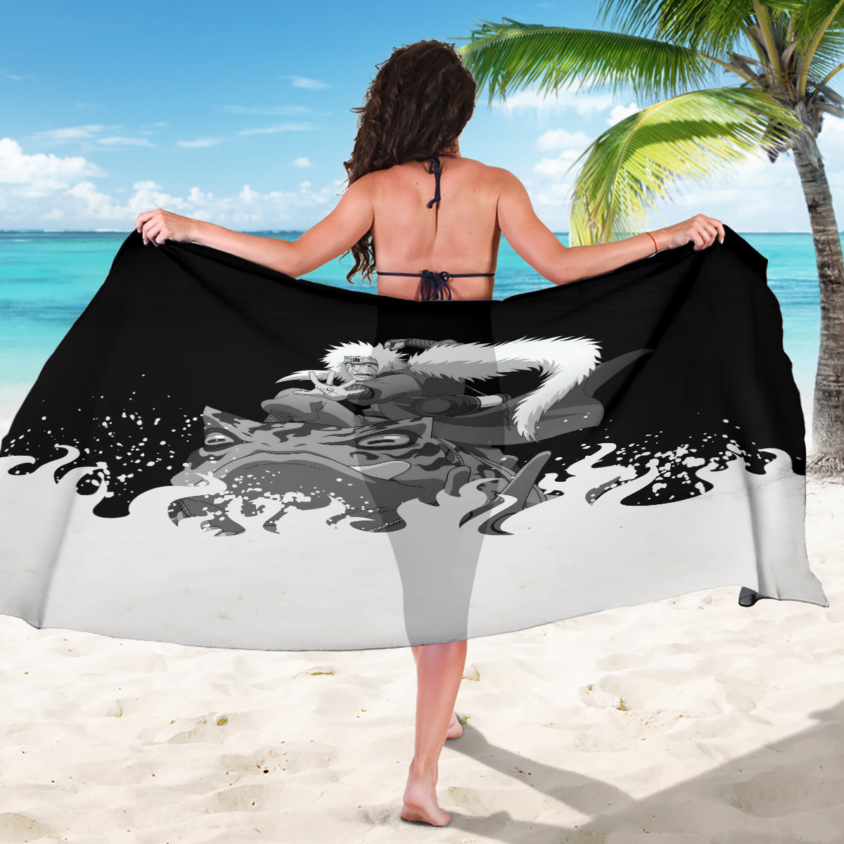 Jiraiya Anime Mixed Sarong