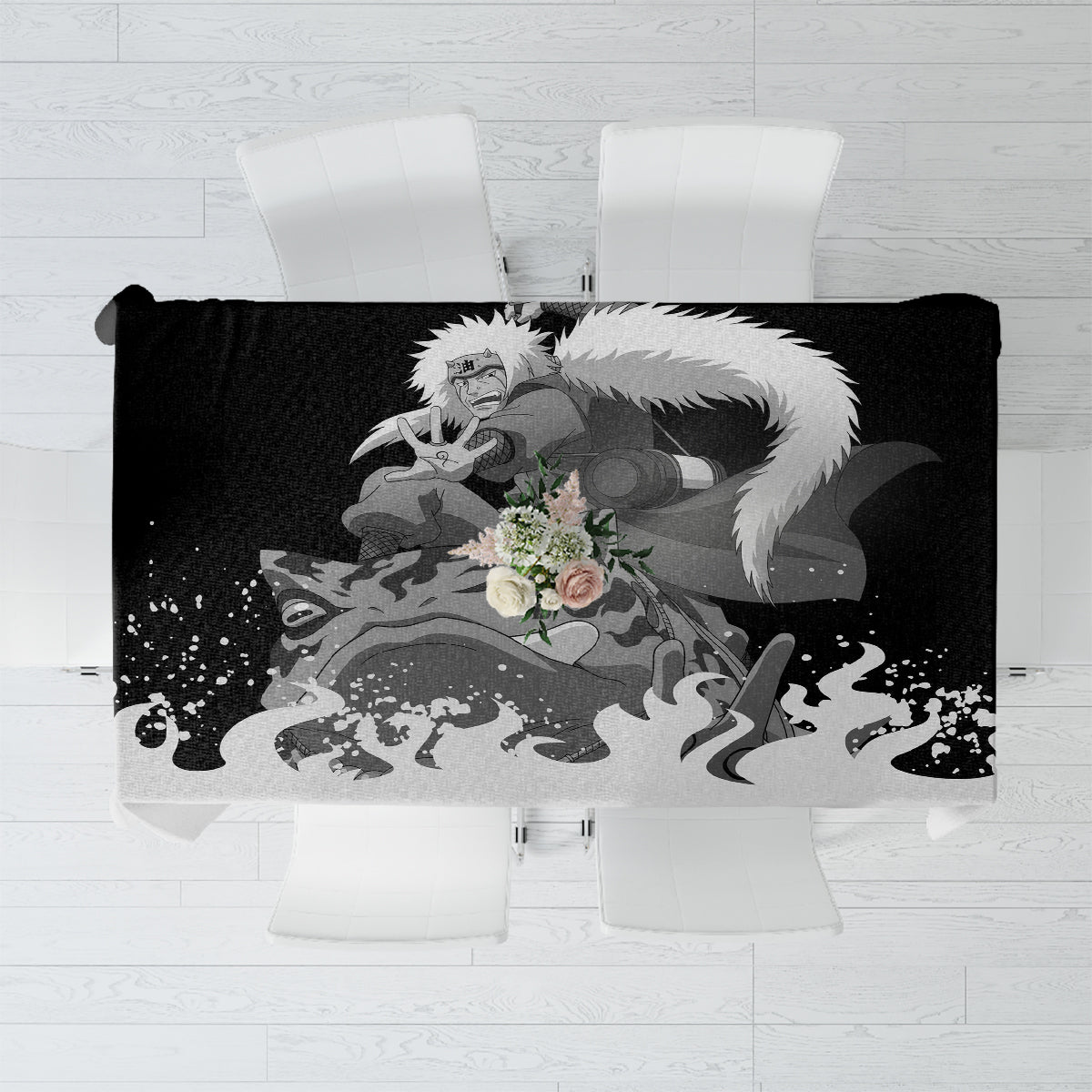 Jiraiya Anime Mixed Tablecloth