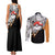 Charizard Mix Manga Couples Matching Tank Maxi Dress and Long Sleeve Button Shirt