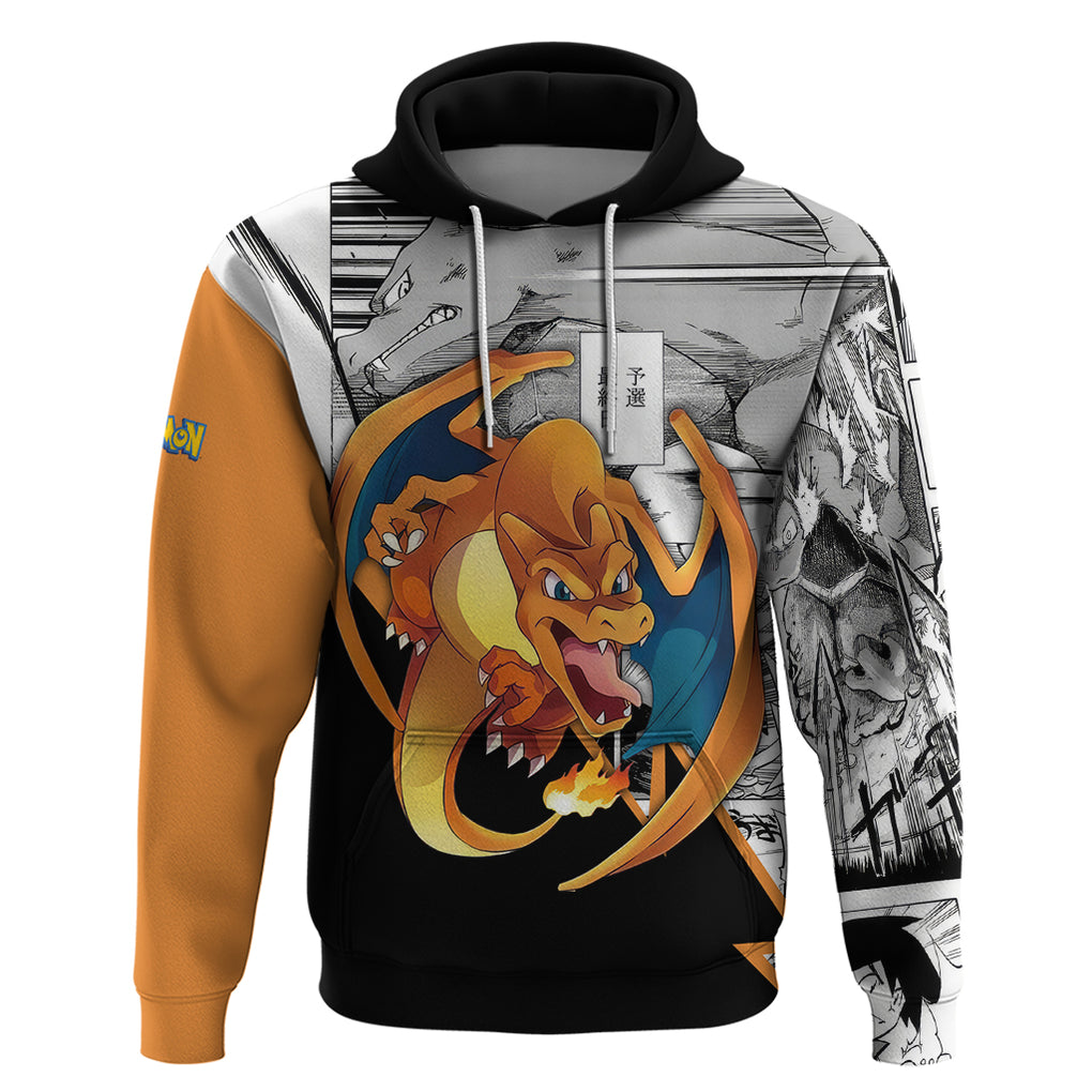 Charizard Mix Manga Hoodie