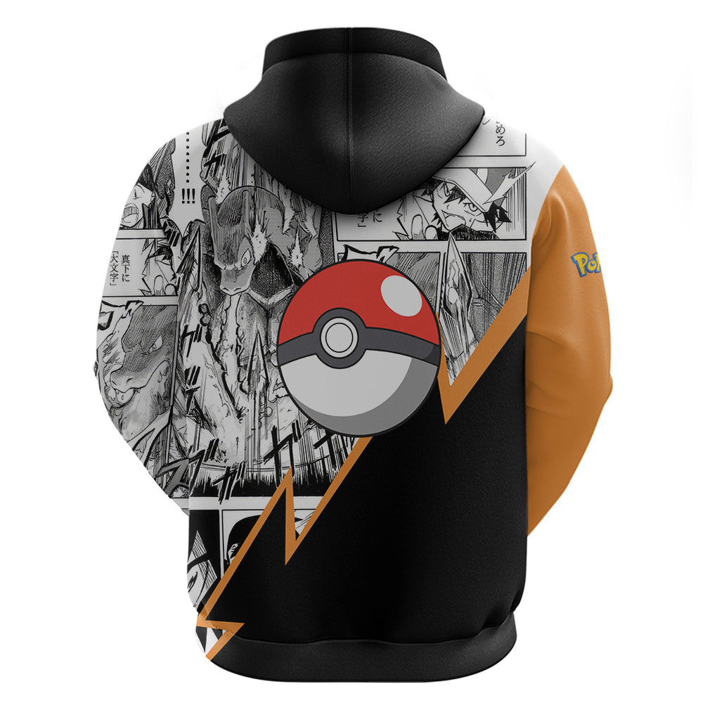 Charizard Mix Manga Hoodie